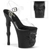 Pleaser - RAPTURE808 Ankle strap sandal - Black Product image